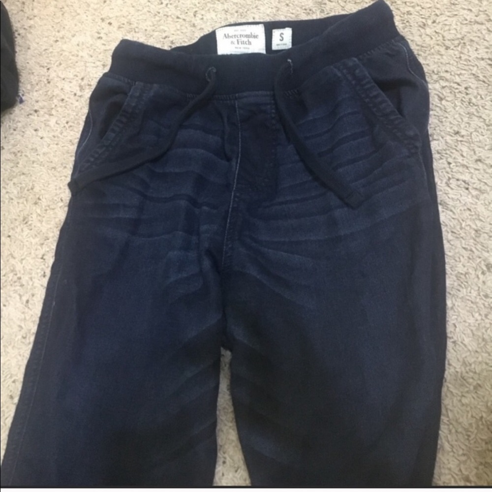 Denim jogger